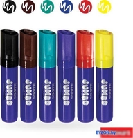 Фломастеры Luxor Jumbo 6190/Box (6цв) - фото2