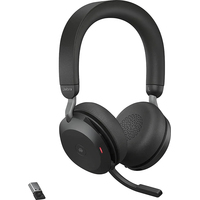 Офисная гарнитура Jabra Evolve2 75 MS Stereo USB-A (черный) - фото