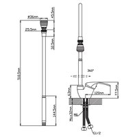 Смеситель Cronwil CD040-58 - фото2
