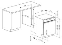 Встраиваемая посудомоечная машина Smeg PL292DN - фото2