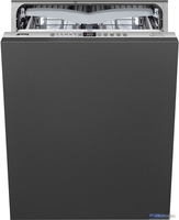 Встраиваемая посудомоечная машина Smeg STL332CH - фото