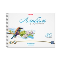Альбом для рисования Erich Krause Birds 58579 (30 л) - фото