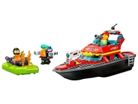 Конструктор LEGO City 60373 Пожарная спасательная лодка - фото2