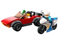 Конструктор LEGO City 60392 Полицейская погоня на байке - фото2
