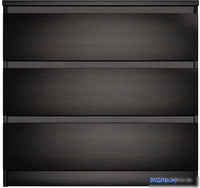 Комод Mio Tesoro Мальта 3 ящика 80x76 2.05.02.040.5 (дуб венге) - фото2