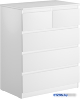 Комод Mio Tesoro Мальта 5 ящиков 80x99 2.05.02.080.1 (белый) - фото