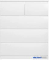 Комод Mio Tesoro Мальта 5 ящиков 80x99 2.05.02.080.1 (белый) - фото2