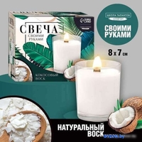 Набор для изготовления свечей Школа талантов Coconut 9210190 - фото