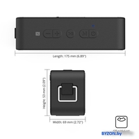 Беспроводная колонка Tronsmart T2 Plus (черный) - фото2