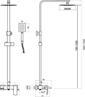 Душевая система Fmark FS8645H - фото2