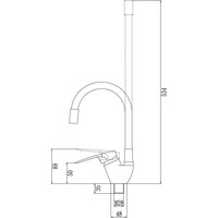 Смеситель Savol FM4104-04 - фото2