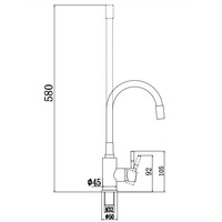 Смеситель Savol FS26729-01 - фото2