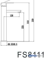 Смеситель Fmark FS8111H - фото2