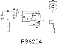 Смеситель Fmark FS8204 - фото2