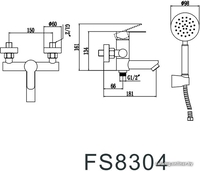 Смеситель Fmark FS8304 - фото2