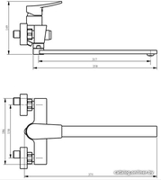 Смеситель Savol SK-H3002 - фото2