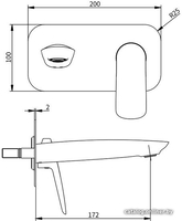 Смеситель Savol SK-H7207 - фото2