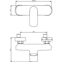 Смеситель Savol SK-H7403 - фото2