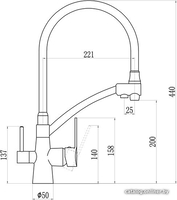 Смеситель Savol S-L1805-02 - фото2