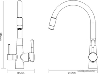Смеситель Savol S-L1806C-04 - фото2