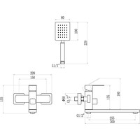 Смеситель Savol S-SUS4001 - фото2