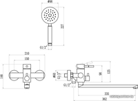 Смеситель Savol S-SUS4002 - фото2