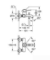Смеситель Grohe Start Classic 23787000 - фото2