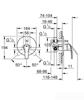 Смеситель Grohe Start 23558001 - фото2