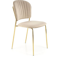 Стул Halmar K499 (бежевый/золотистый) - фото