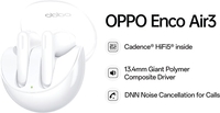 Наушники Oppo Enco Air 3 (белый) - фото2
