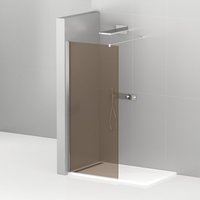 Душевая стенка Cezares LIBERTA-L-1-110-120-BR-Cr - фото