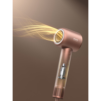 Фен Dreame Hairdryer Glory AHD6A-RS (с переходником на евровилку, розовое золото) - фото2