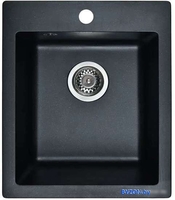 Кухонная мойка Wisent W420-25 (оникс) - фото