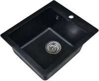 Кухонная мойка Wisent W420-25 (оникс) - фото2