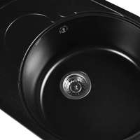 Кухонная мойка Wisent WR760-25 (оникс) - фото2