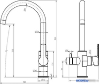 Смеситель Esko K27 - фото2