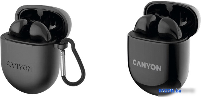 Наушники Canyon TWS-6 (черный) Наушники Canyon TWS-6 (черный)