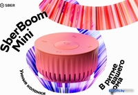 Умная колонка SberDevices SberBoom Mini (марсианский красный) - фото2