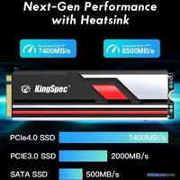 SSD KingSpec XG7000 Pro 2TB - фото2