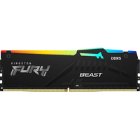 Оперативная память Kingston FURY Beast RGB 16ГБ DDR5 5600 МГц KF556C36BBEA-16 - фото