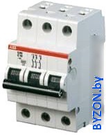 Выключатель автоматический ABB S 203 3P С 63А 6кА 3M 2CDS253001R0634 - фото