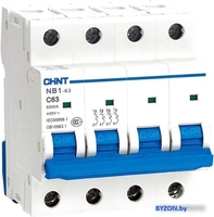 Chint NB1-63 4P 50A 6кА (C) 179750 - фото