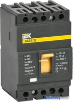 Выключатель автоматический IEK ВА 88-32 3п 63А 25кА С SVA10-3-0063 - фото