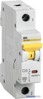 Выключатель автоматический IEK ВА 47-60M 1п 20А C MVA31-1-020-C - фото