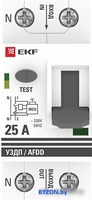 Устройство защиты от дугового пробоя EKF PROxima Afdd-2-25C-pro - фото2