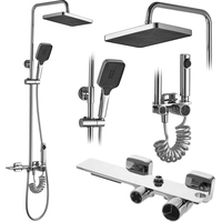 Душевая система Rea Helix chrome REA-P6620 - фото