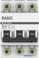 Выключатель нагрузки EKF Basic 3P 63А ВН-29 SL29-3-63-bas - фото