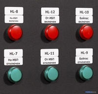 Лампа сигнальная Chint ND16-22DS/2 AC/DC 24В (R) 592938 (красный) - фото2