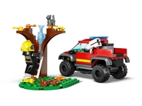 Конструктор LEGO City 60393 Спасательный пожарный внедорожник - фото2