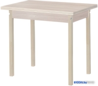 Кухонный стол Элегия ЛДСП ПН Раскладной (лак бесцветный/ясень шимо светлый) - фото